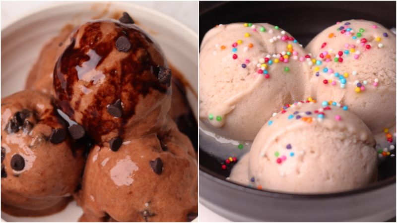 2 Healthy Ice Cream Recipes