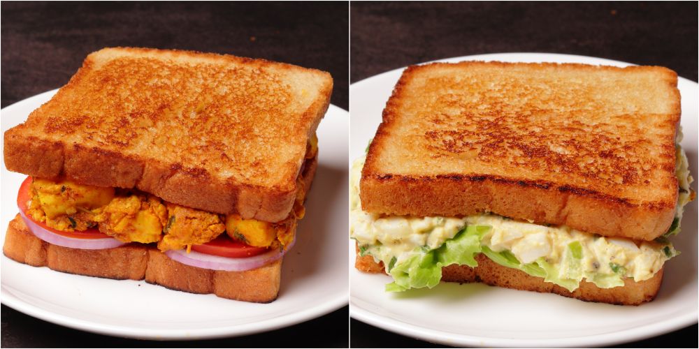 2 Healthy High-Protein Sandwiches