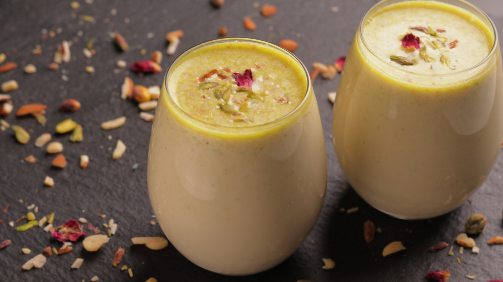 Badam Milk | Almond Milk - Aarti Madan