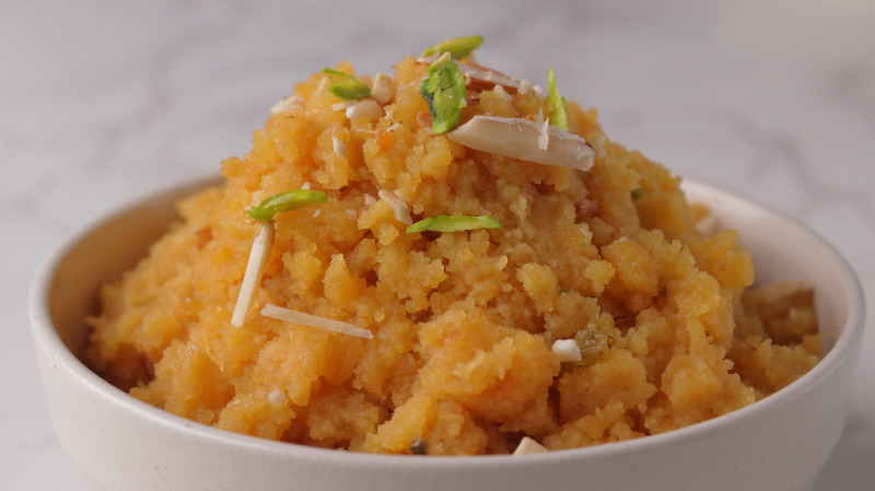 Moong Dal Halwa In Easy Steps